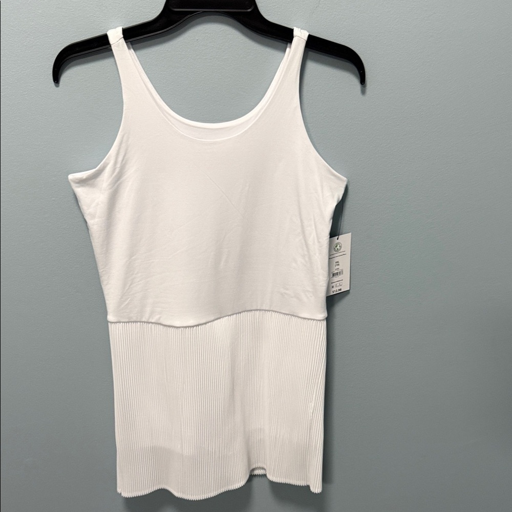 Athletic Works White Casual girls Dress with shorts